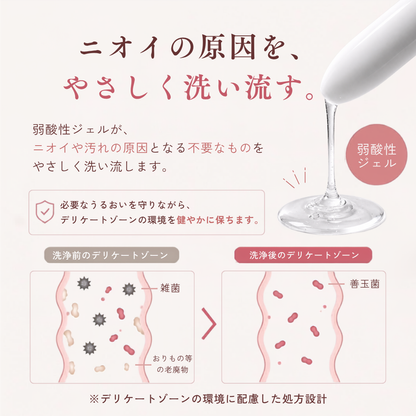 デリケートケアウォッシュ 【膣洗浄器】 3本入